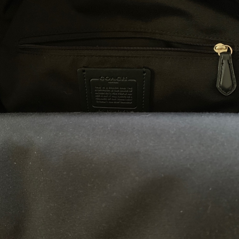 Coach Leather Backpack - Picture 3 of 4